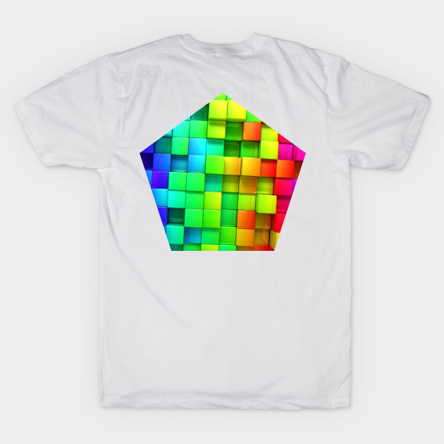 Rainbow cubic abstract by Insignis